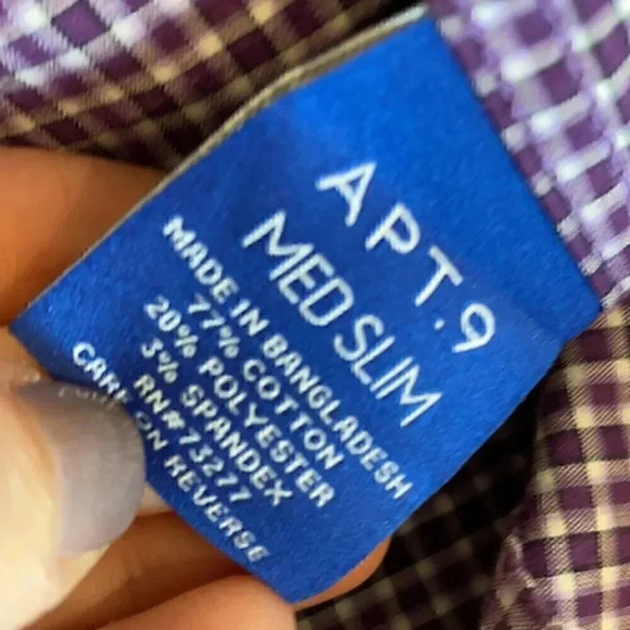 Apt 9 button down shirt - Picture 6 of 9